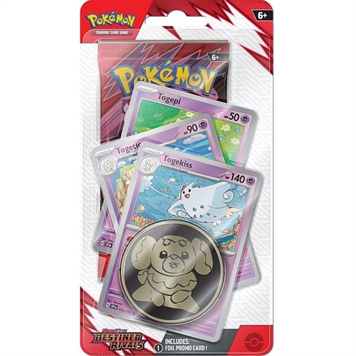 Destined Rivals - Premium Checklane Blister - Togepi, Togetic, Togekiss - Pokemon TCG (ENG)